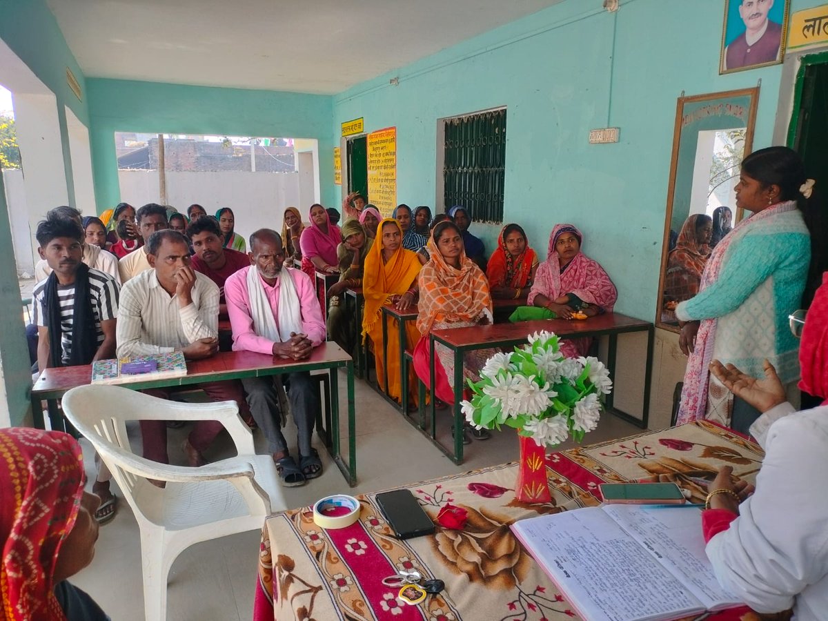 SPARCINDIA's tweet image. A training of SMC Members on Inclusive Education was organized by SPARC-India in collaboration with SBI Foundation on 16th February 2026 at PS Kishunpur. About 49 participants were present in the training. #childrenwithdisability #inclusiveeducation #schoolManagementCommitee