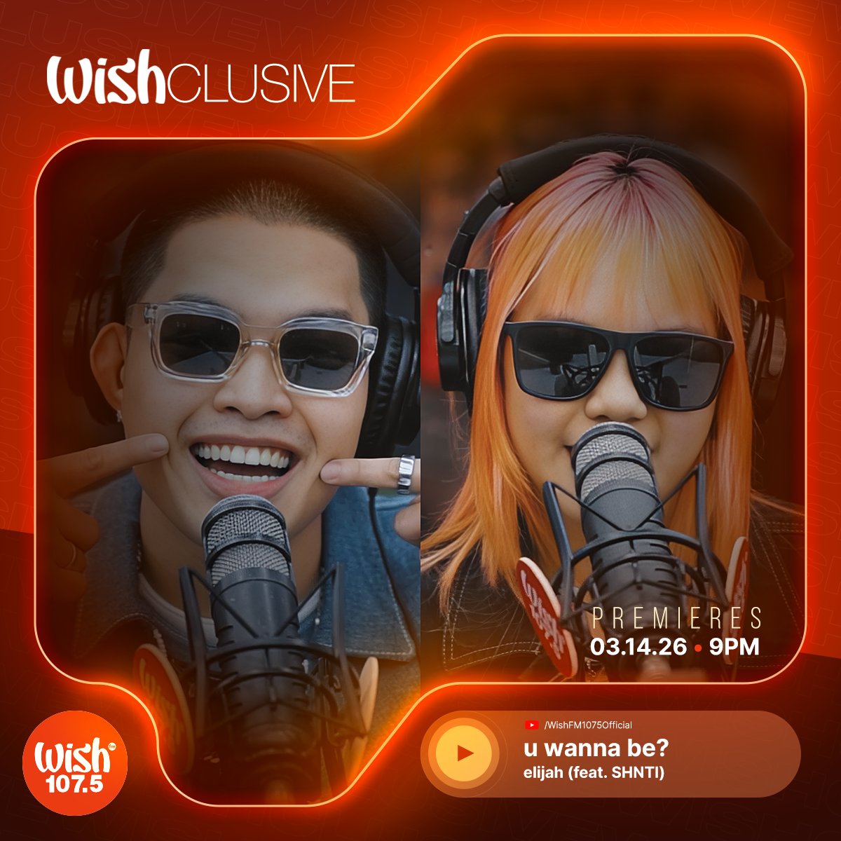 .<a href="/elijahcanlas_/">Elijah Canlas</a> makes his Wish Bus debut with u wanna be?

OUT TOMORROW. 9 PM.