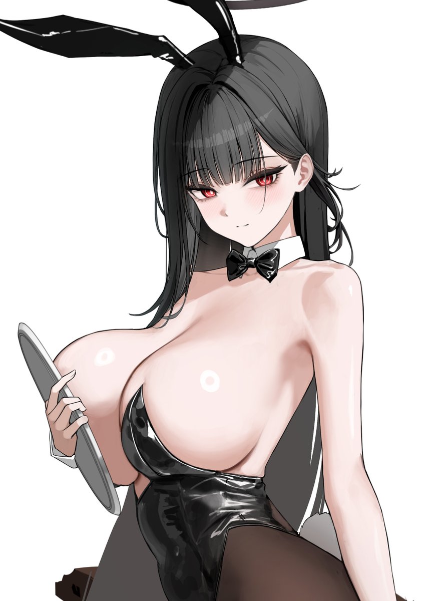 バニーガールのリオ、進行中…