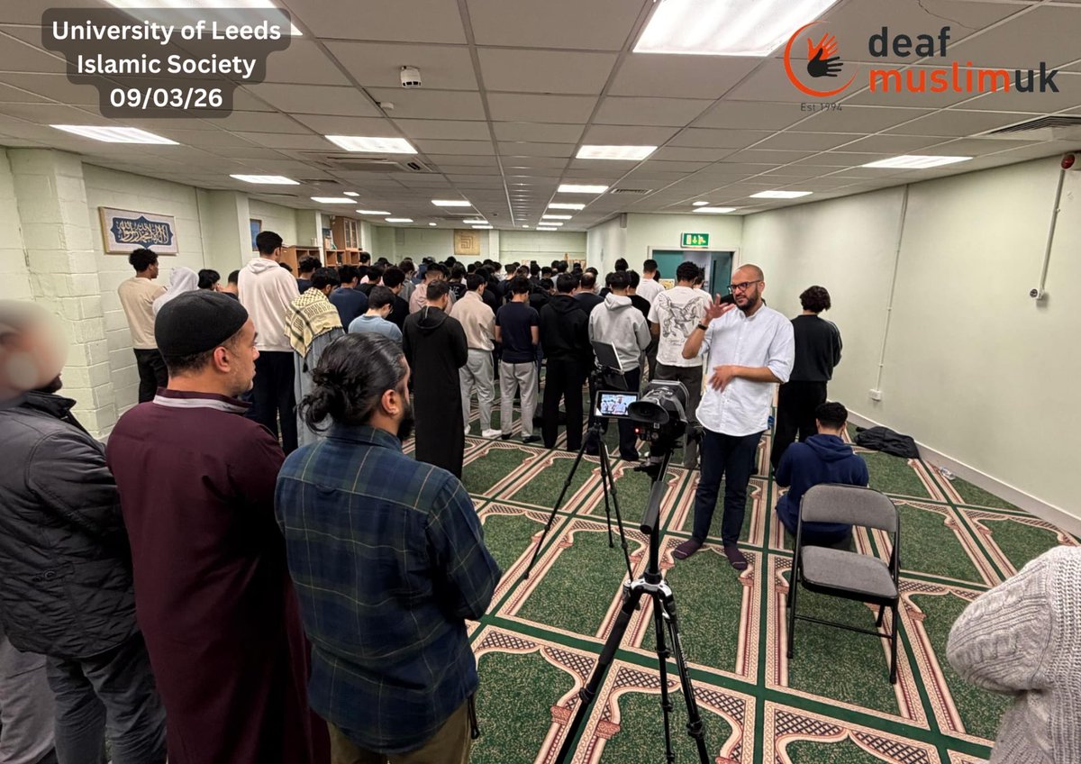 Deaf Muslim UK tweet media