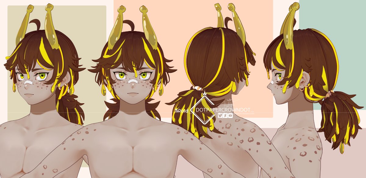 dotpapercrowndot \Commission =OPEN=/ tweet media