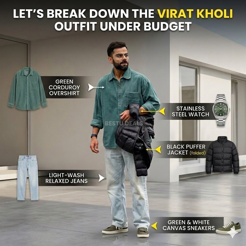 BestuDeals's tweet photo. Virat Kohli Outfit under Budget🧵

#virat https://t.co/xB5Knf5a0Y