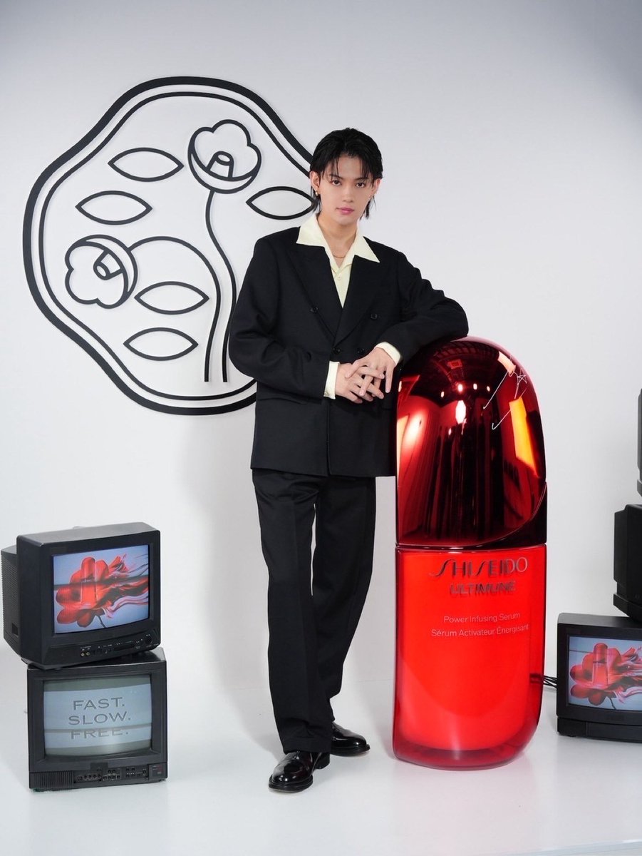 90s SHISEIDO 資生堂 非売品 置時計 ヴィンテージ　ポストモダン 佐野勇斗さん他 豪華ゲストもご来場📸 ＼ 大好評開催中💛 #アルティ