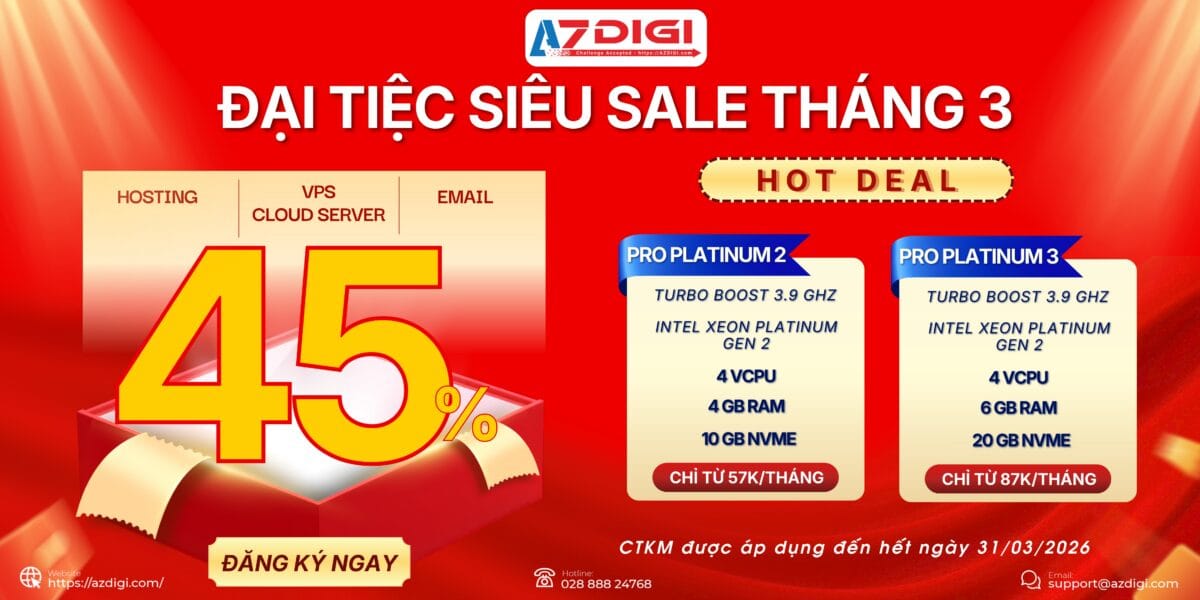 thanhphongphp's tweet photo. 📷AZDIGI – Khuyến mãi tháng 3/2026: Giảm đến 45%
https://t.co/PwFfz5vzVy https://t.co/DJ1jzsgaXr