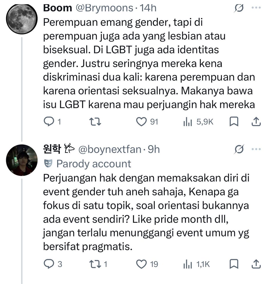* tweet media