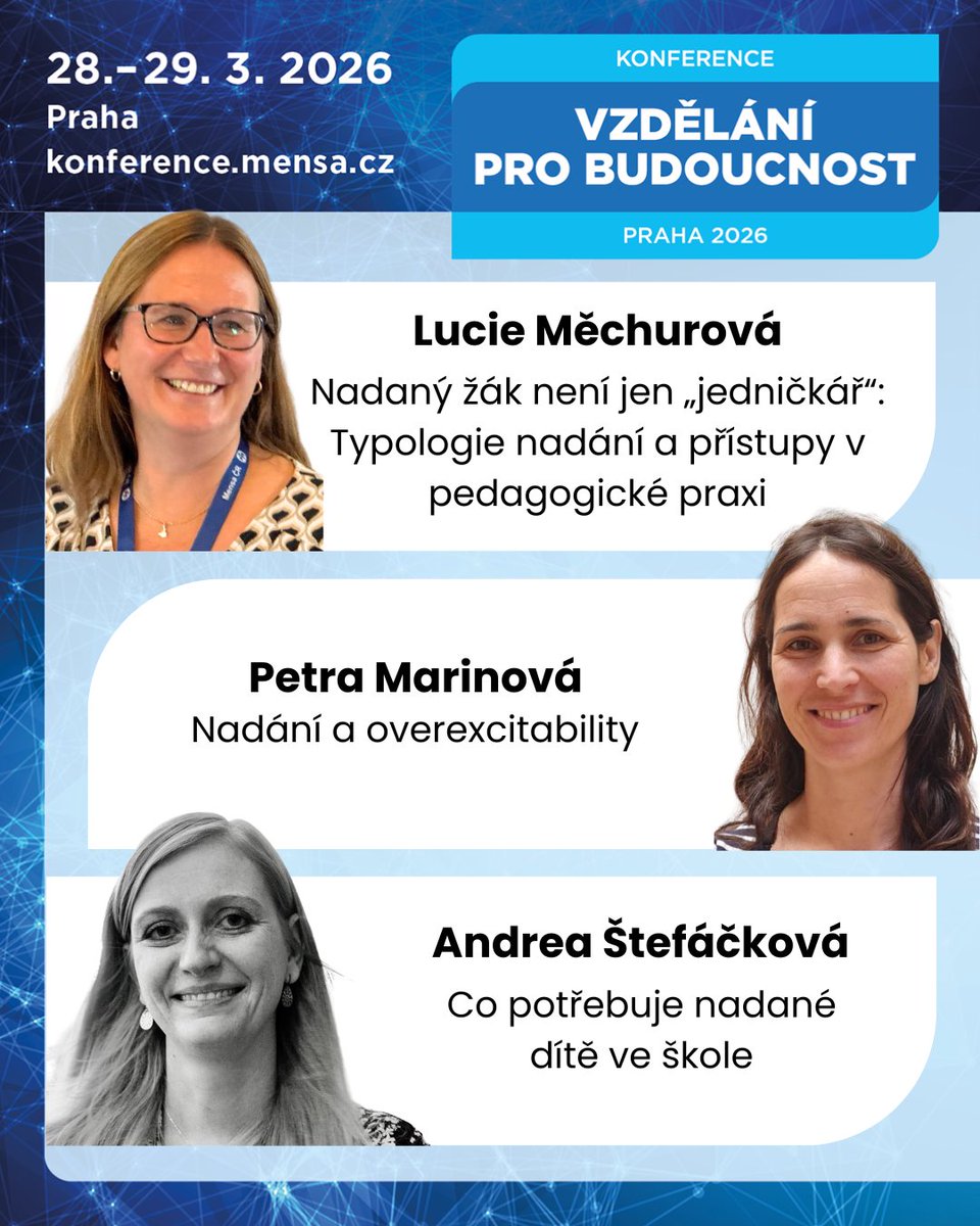 Představujeme další přednášející na konferenci Vzdělání pro budoucnost (28. - 29. 3. 2026, Praha).