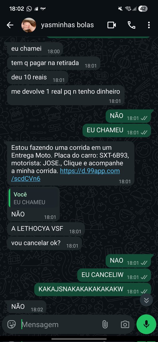 1karoline_'s tweet photo. diálogo mais fraco entre duas pessoas q n sabem se comunicar direito 🔥 https://t.co/hUBrcnE6Nv