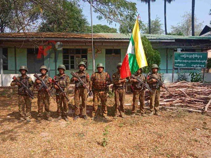 Freelancejou333's tweet image. On March 9, 2026, Tatmadaw columns successfully recontrolled Magyikone and Sinnyatkone villages, located two miles from Tagaung. These areas were previously under the control of #PDF terrorists under #NUG. #WhatsHappeningInMyanmar
#Myanmar #Tagaung #Tatmadaw #SecurityUpdate