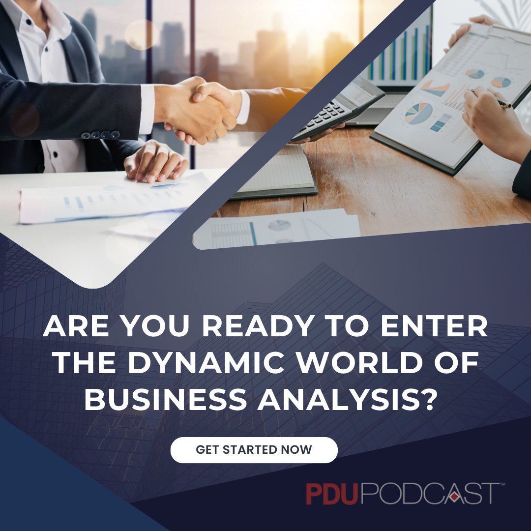 PDUinsider's tweet image. 💼 Ready to enter the world of business analysis? Gain skills, strategies &amp;amp; 5.75 PDUs with the Mastering Business Analysis course.

Start now 👉 pducast.com/business-analy… #BusinessAnalysis

#BA #PDU #CareerGrowth #Leadership #ProfessionalDevelopment #MasteringBusinessAnalysis