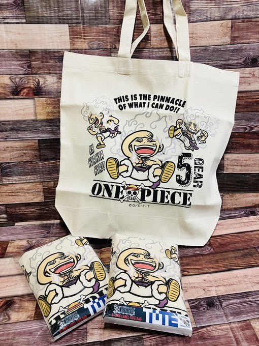 おすすめ商品】 B-SIDE LABELコラボシリーズ トートバッグ ルフィ｢ギア