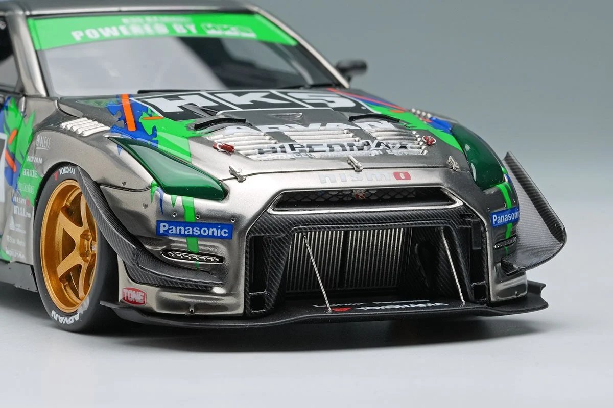 hobbysearch_mc's tweet image. 【ミニカー予約】Make Up(メイクアップ) EIDOLON
1/43 HKS Racing Performer GT1000+ 2025 ブラッククローム / HKSリバリー
予約受付中です！→ 1999.co.jp/11351994
オーストラリアのタイムアタックイベント『WTAC』で、2014年にGT-Rクラス優勝を果たしたマシンを再現
#R35 #HKS #GTR