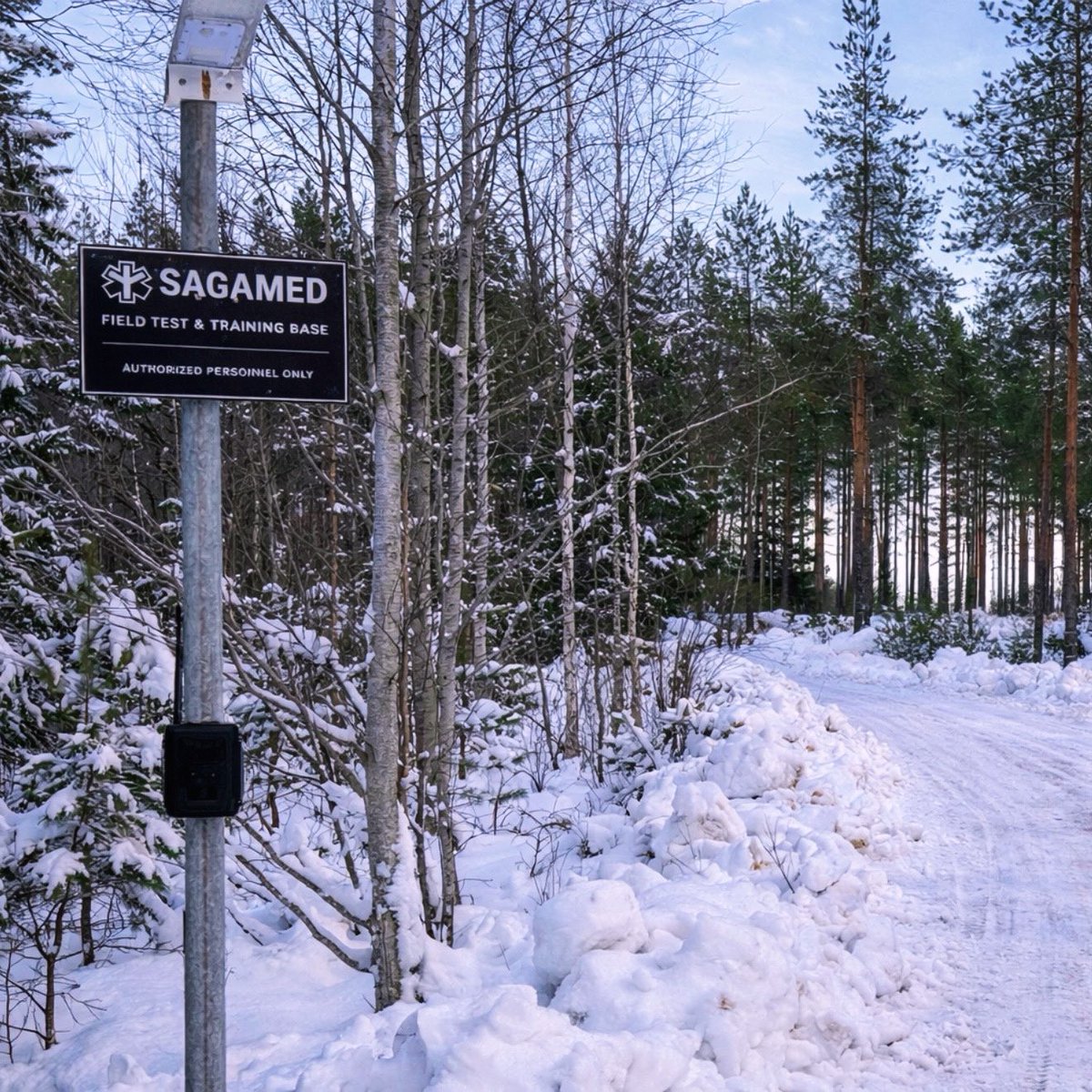 Sagamedofficial's tweet photo. Sagamed operates two field testing locations in Finland.
One in Muonio, Lapland, for Arctic and extreme cold testing, and one in Susivuori, Kauhava, where our Sagamed Training Center is also located.

Equipment tested where it is meant to perform.

#Sagamed #FieldTesting #tccc https://t.co/nwCH6Afja8