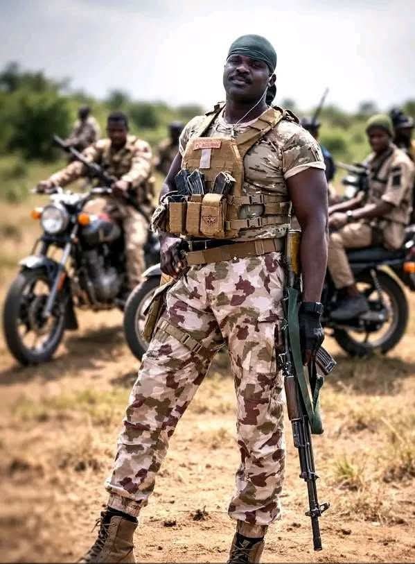 DanBorno's tweet photo. I met Lt. Col. Faruk (late) in #Kukawa town. As we rode in, the whole town cheered “Sai CO” as he waved back such a special moment. We visited the bread factory he built for the community and the Islamiya school he supported. Rest well Soldier. 
But this shouldn't be happening. https://t.co/B6QfjJ0BXe