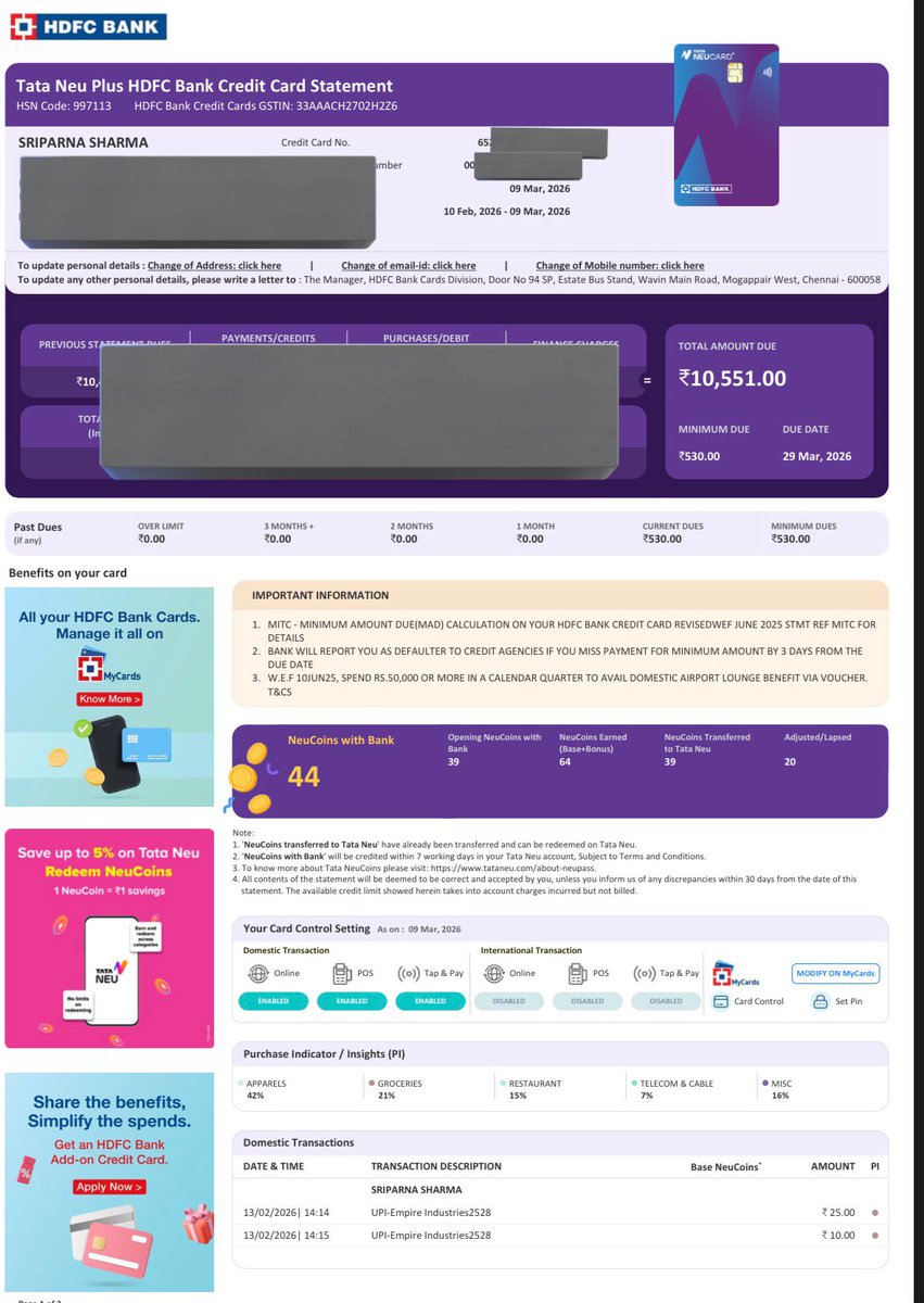 SharmaSree13's tweet photo. completed 4 transactions on Tata Neu as per the offer requirements, but no gift voucher was credited.Customer support response has been extremely poor and the issue is still unresolved.Expected better service from the Tata ecosystem.
#TataNeu #CustomerService #CustomerExperience https://t.co/fzq9UQHyhV