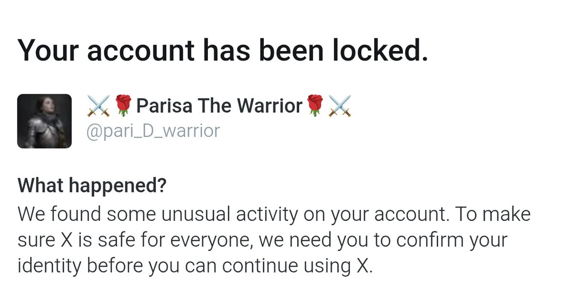 ⚔️🌹Parisa The Warrior🌹⚔️ tweet media