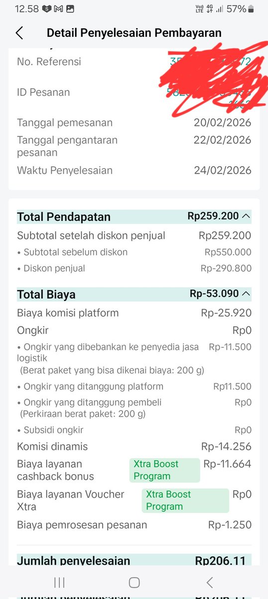 JoLimagga's tweet photo. @Loveorlusted @txtdarionlshop Tuh potongan toped tiktokshop @TokopediaCare @tokopedia @tiktok_us @TikTokSupport @tiktok 20% + Rp1.250 https://t.co/1lNyMw9GDn
