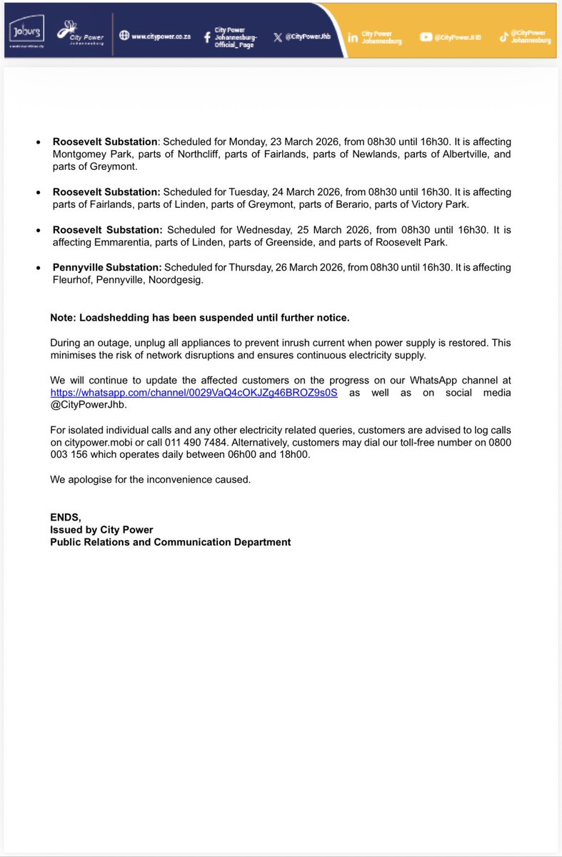 @CityPowerJhb tweet media