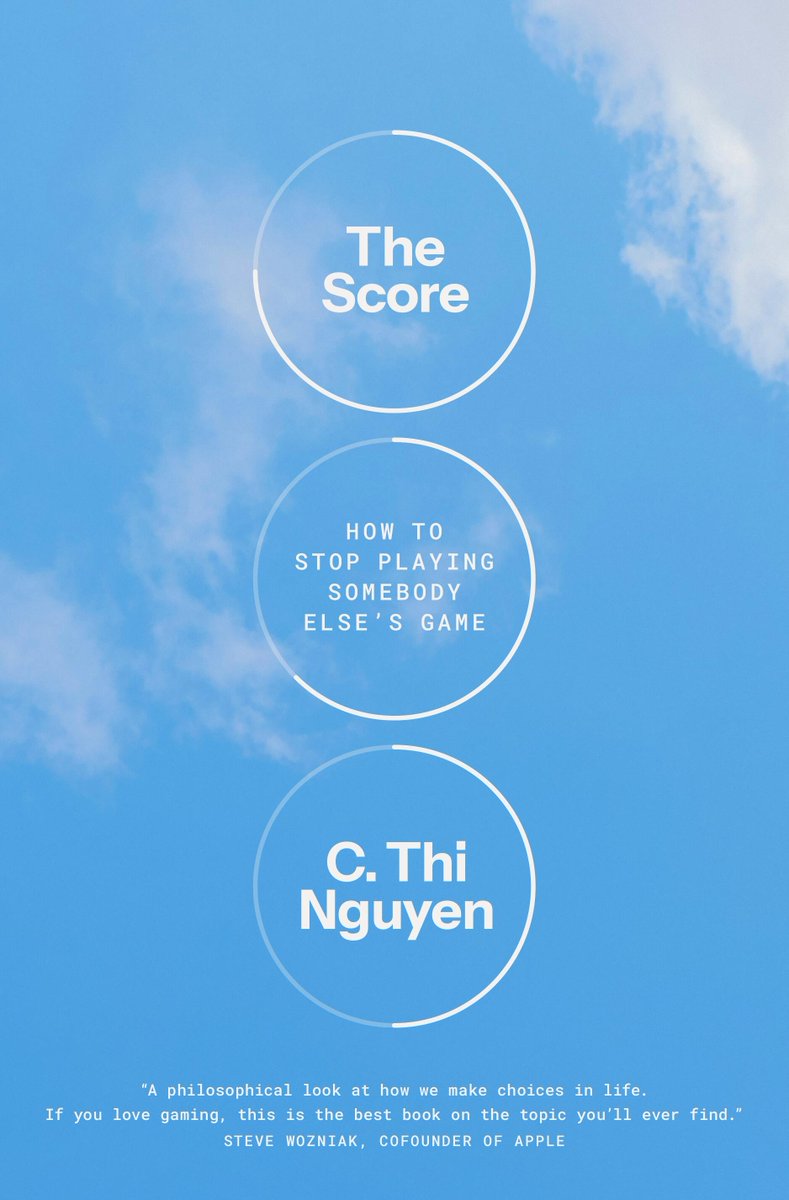 NYU_Bioethics's tweet photo. What happens when life becomes a scoreboard?
Join C. Thi Nguyen talking on The Score: How to Stop Playing Somebody Else’s Game—a new book on how metrics reshape our values.
3/12 @ 6:30 PM
RSVP: https://t.co/icotsDCHnS
#Philosophy #TechEthics #Gamification #NYCEvents #Bioethics https://t.co/mWjQaIuWHM