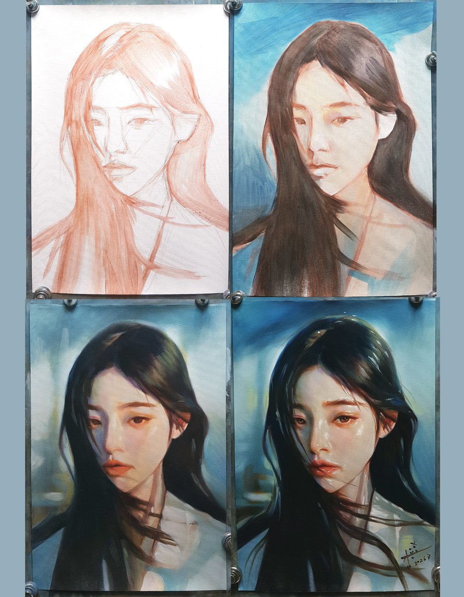 comacoco's tweet photo. 28.5x42cm 2026.3 oilpainting #김용호 comaxone  #idus #아이디어스 #customportraitpainting #custompainting #oilpaintingportrait #그림주문제작 #인물화주문제작 #초상화주문제작 #유화 #portraitpainting #인물화 #oilpainting #초상화 https://t.co/UNnmWQDUUU
