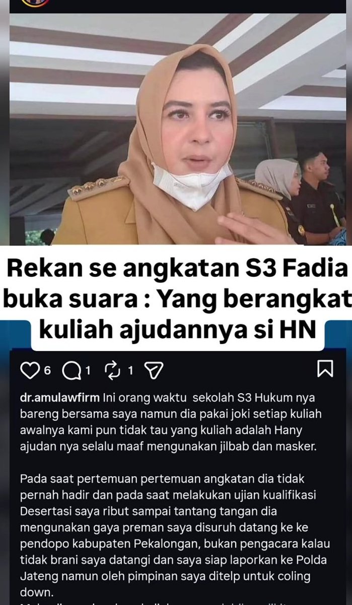 Mulai kebongkar satu persatu ini mantan bupati pkl