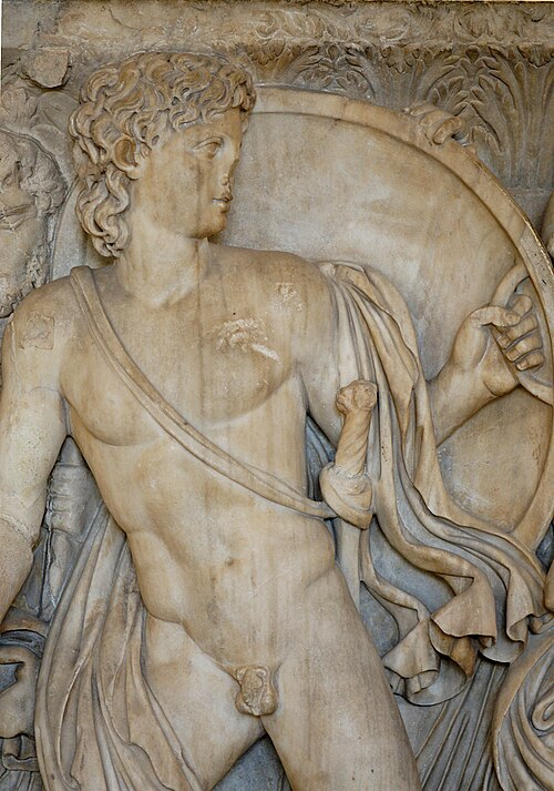 SolBrah's tweet photo. nudity =/= sexuality 

A higher ideal, a heroic nudity - a state of natural being and a celebration of form without the baser level lustful desires attached to it.

This is what it was like in the golden ages; the more pure times. https://t.co/uTkrpUzLGj