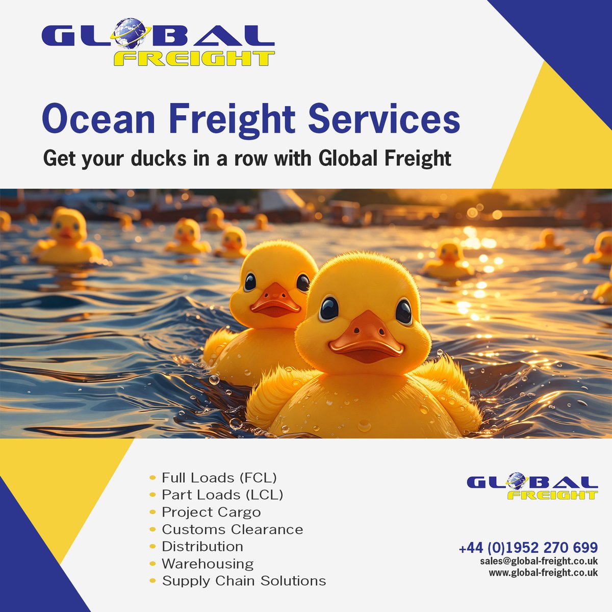 Global Freight tweet media