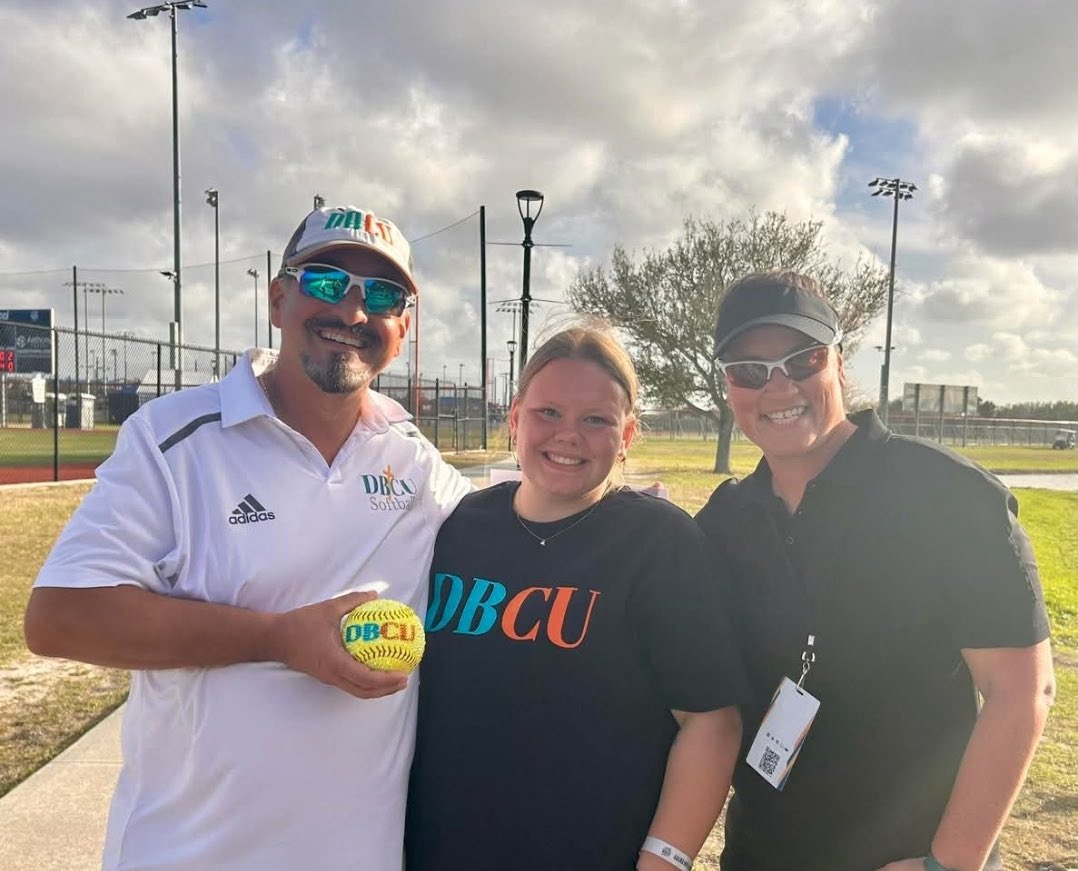 DBCU_Softball's tweet photo. 🔥 Big things happening for the future of DBCU Softball! 🔥

It was such a pleasure spending time with Coach Bridget Toman alongside 2027 standout Kendall Ellson, who has officially committed to Daytona Beach Christian University (DBCU)! https://t.co/HQjyl02qPO