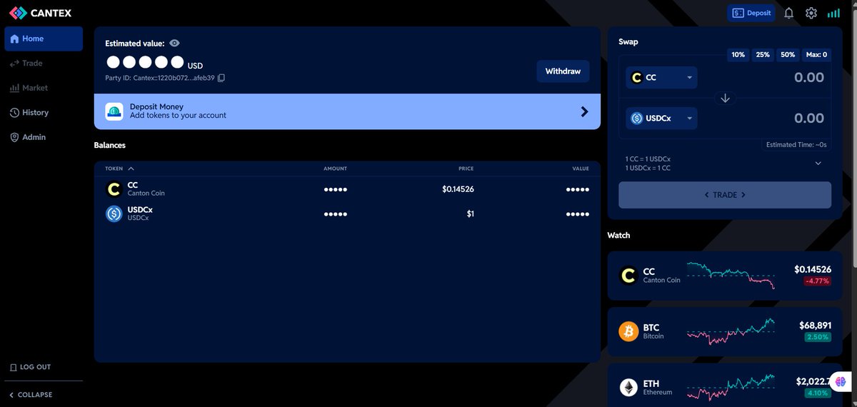 weingfo's tweet photo. Degen Play @Cantex_io

Reward: 100,000 CC

Cantex V2 Rewards Campaign (Eco Canton)
Followed by @CantonFdn

The fastest trading experience on CantonNetwork with intent-based swaps

How to Start

1. Get code for cantex app
- Join Discord:
https://t.co/tMF1CeNh2D
- Verify
- Link your X account by following the instructions
- After get role impressionista
- Go to: https://t.co/bt2QXlpGGA and connect discord
- Then you will get an invite code to access the Cantex app

📌 Role requirement:
- X account at least 30 days old
- Minimum 100 followers
- At least 10 posts on X

Save this to bookmarks for later.
Filter carefully, validate everything, and move early.

DYOR and NFA.