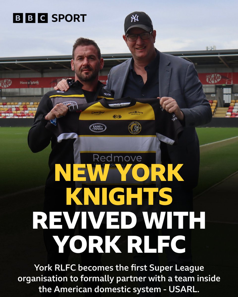 York Rlfc Rugby BREAKING: Rugby League in New York is being revived, following a ...