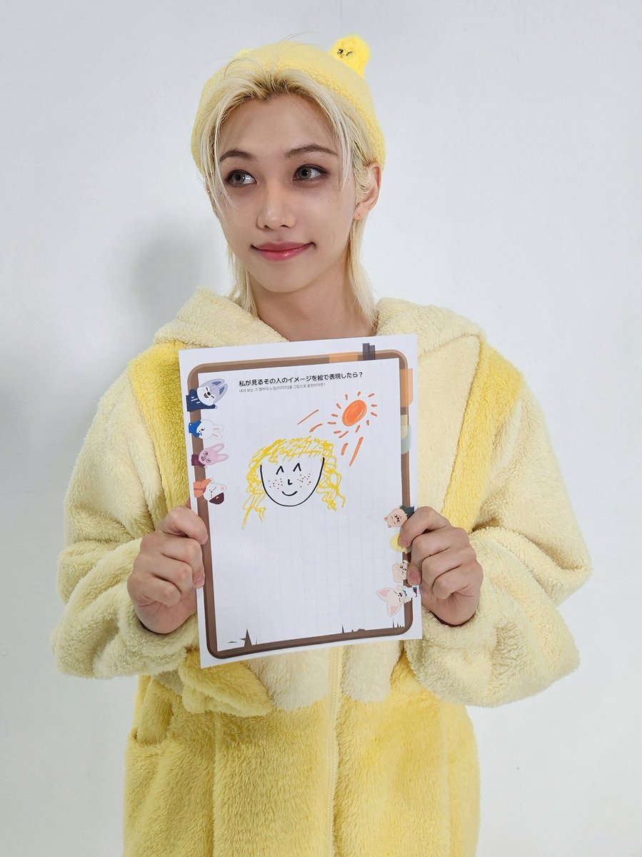 AHHH PLSSS FELIX DRAWN BY SEUNGMINFHDJSKSLSLALA THE YELLOW HAIR AND SUNLIGHT😭😭😭