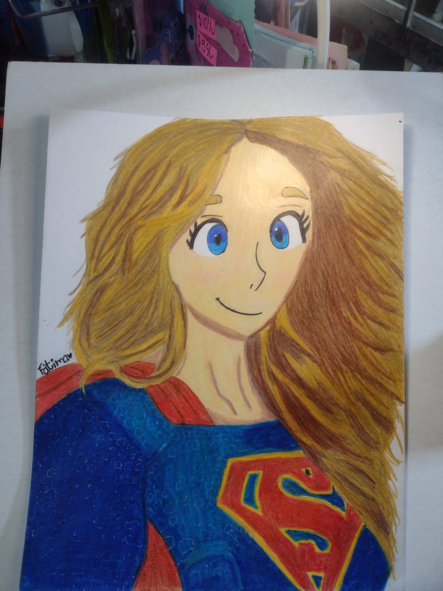 FatiJonas23's tweet image. SuperGirl Melissa Benoist 💙
I’m not a profesional; but I really like this 👩🏻‍🎨🎨🖌️✏️
~Dibujo de manera tradicional 🎨
 #traditionalartist 
@TheCWSupergirl