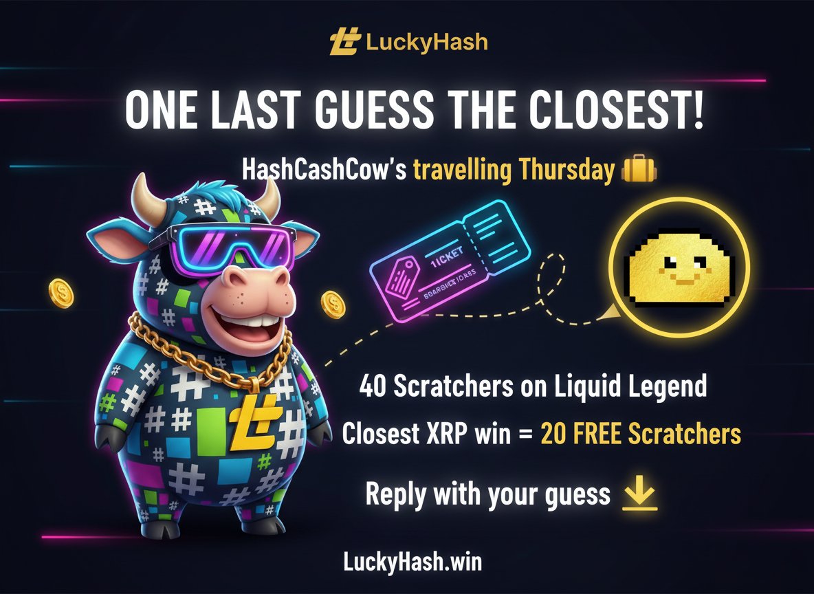 Hashcashcow - Luckyhash tweet media