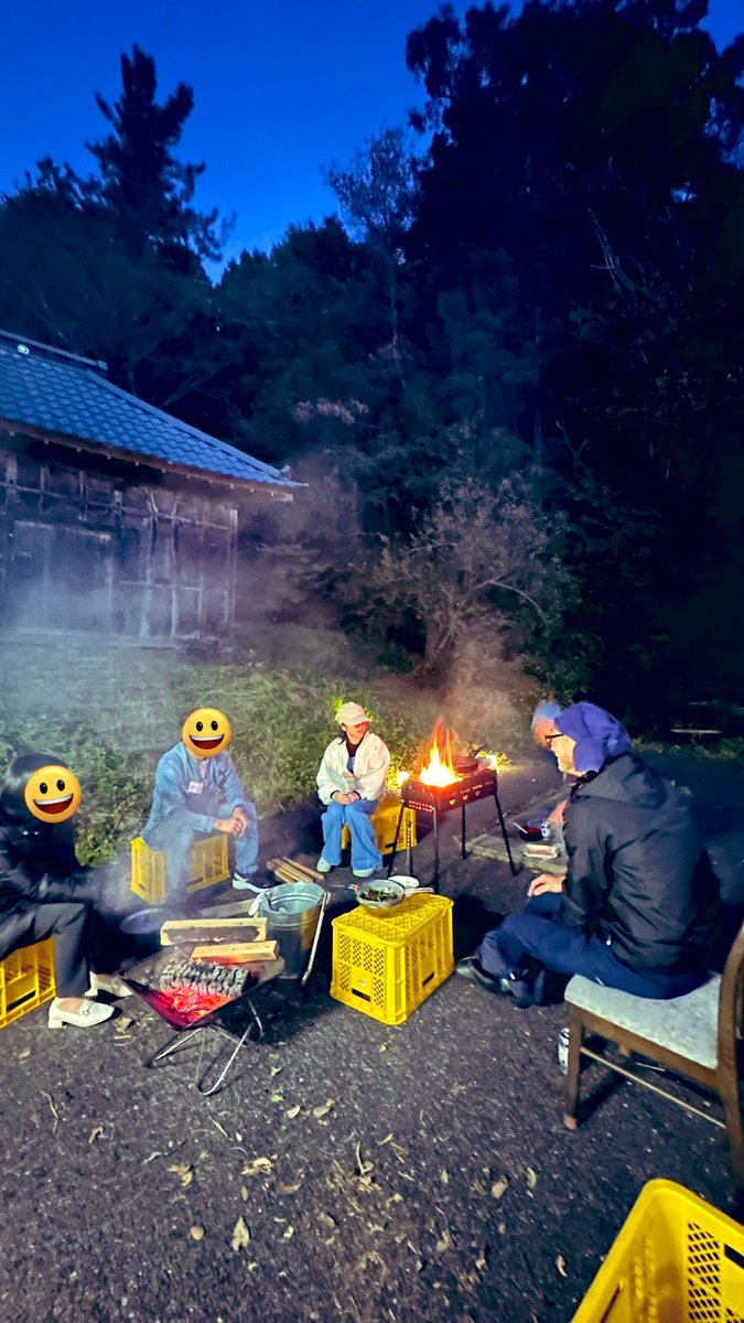 ParadiseKeeperX's tweet photo. お月見ツアー最終@宮城県松島町
秋田から来てくれた参加者がきりたんぽ鍋を作ってくれた🍲うまい♨️ https://t.co/dee2yBkVId