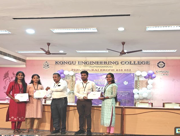 Bitsathyindia's tweet image. Congratulations!

Ms.Jeva Akshaya D S, Ms.Siva Sree K, and Ms.Vikashini M of Next Generation Food Lab for securing 2nd Prize at Zelos 2026 with their innovative"Low Sodium Ready-to-Cook Curry Base" for hypertension management!

#Innovation #Zelos2026 #FoodTech #teambit #bitsathy