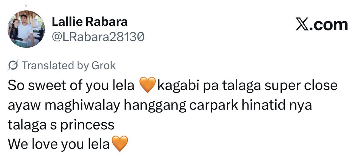 buying iced coffee for her princess and dropping her off to her car.. oh lella the sweet asawa that you are