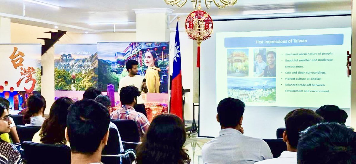 Taiwan in India tweet media