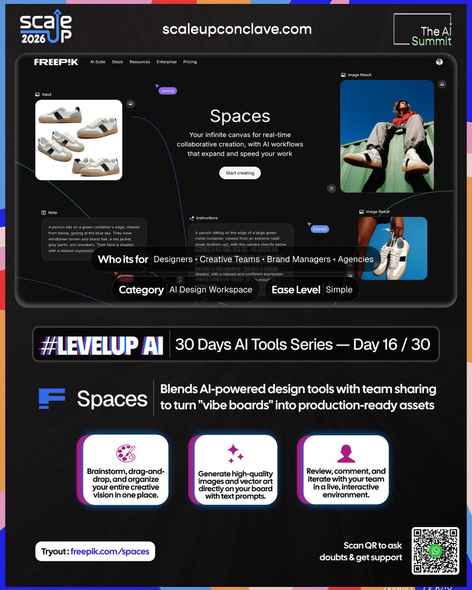 scaleupvillage's tweet photo. #LevelUpAI — Day 15/30

AI meets coding.

WindSurf helps developers automate tasks, understand project context, and debug faster.

💬 Join our WhatsApp group:
https://t.co/lKxLTloqU7

#AITools #Developers #AI #ScaleUp2026 https://t.co/WmvhpScK1I