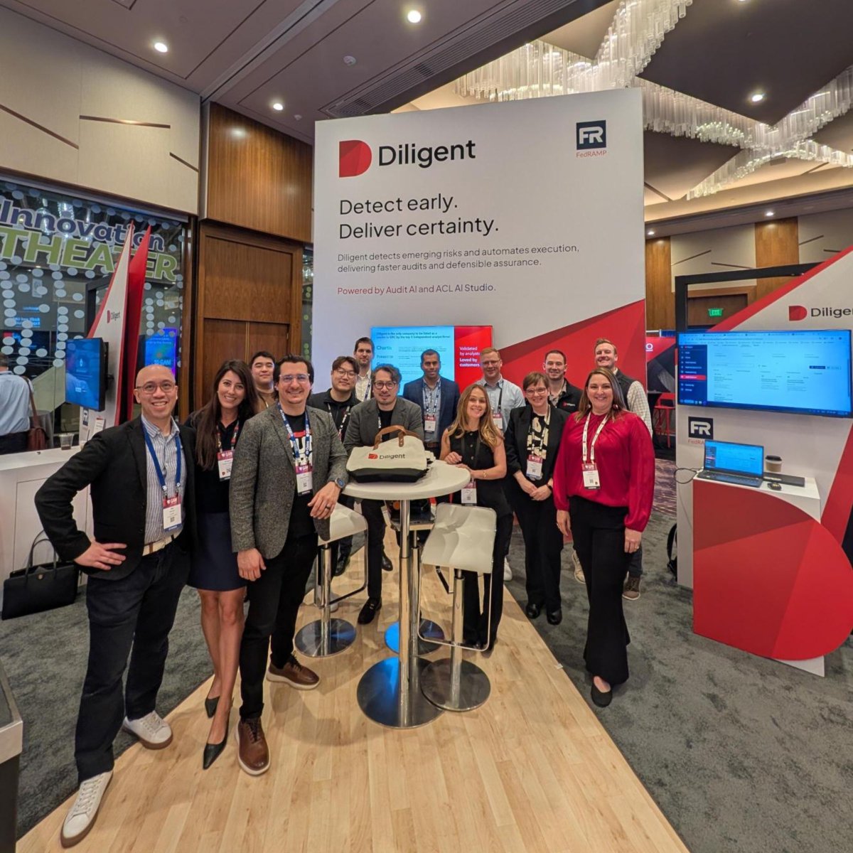 Diligent tweet media