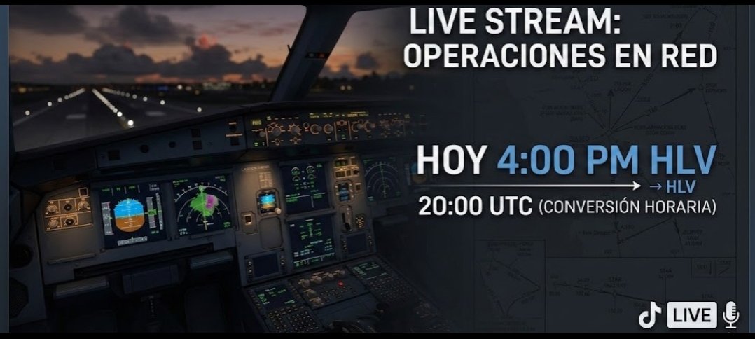 vatsimve's tweet photo. Hoy full ATC te esperamos https://t.co/r9i15syANK