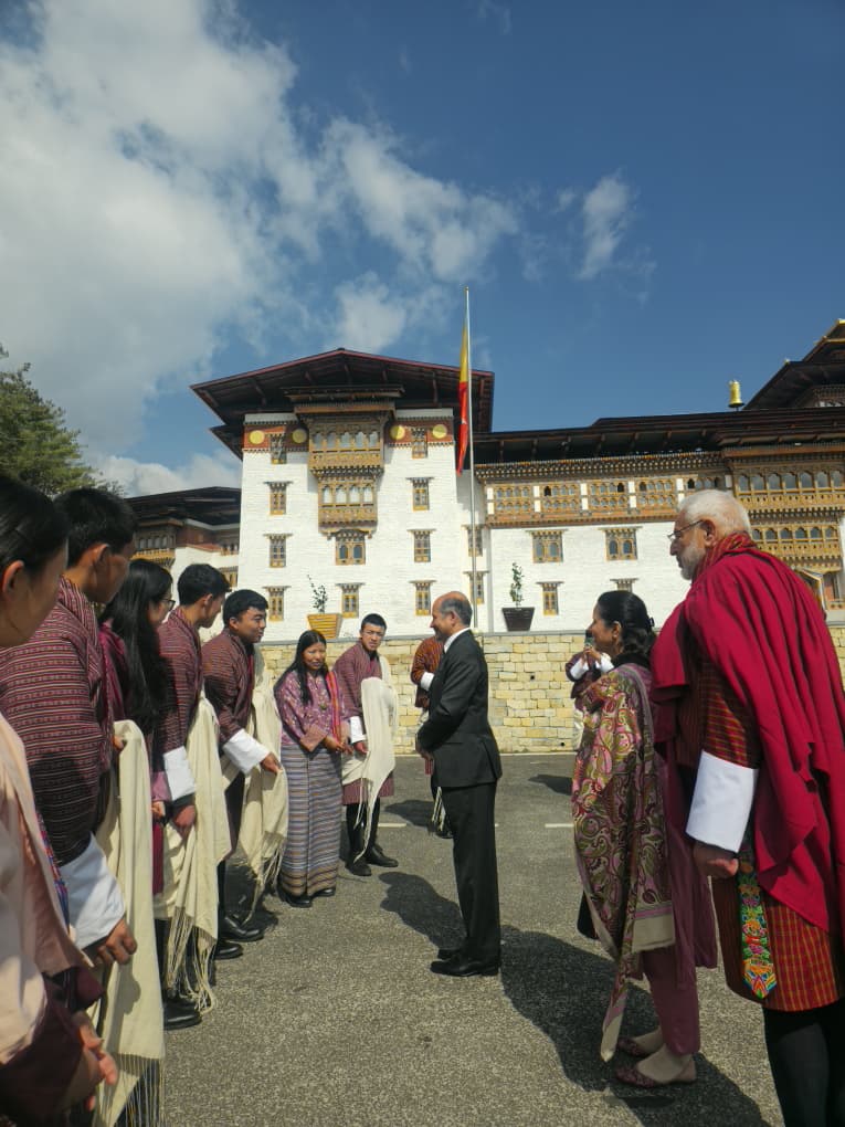 India in Bhutan tweet media