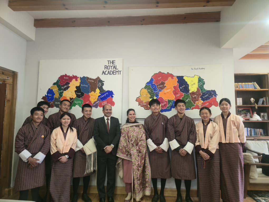 India in Bhutan tweet media