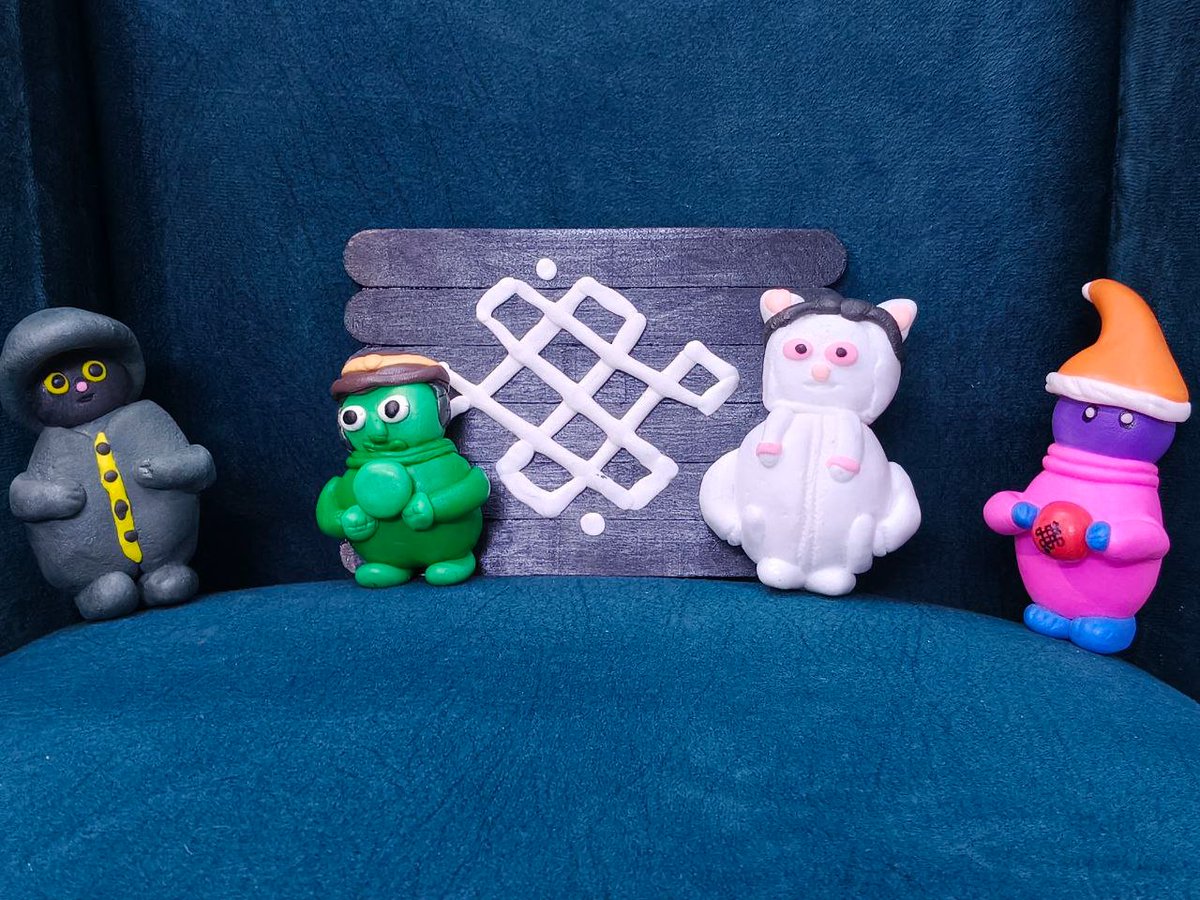 I hand-sculpted these clay PFPs for 
<a href="/ritualcommunity/">Ritualist (❖,❖)</a>
<a href="/meison_mswen/">Meison (❖,❖)</a> 

New members just joined the collection 👀

Guess who’s next? 😏

<a href="/ritualfnd/">Ritual Foundation</a>
<a href="/joshsimenhoff/">Josh (❖,❖)</a>
<a href="/0xMadScientist/">Stefan | Mad Scientist (❖,❖)</a> 
<a href="/Jez_Cryptoz/">Jez ritual/acc (❖,❖)</a>