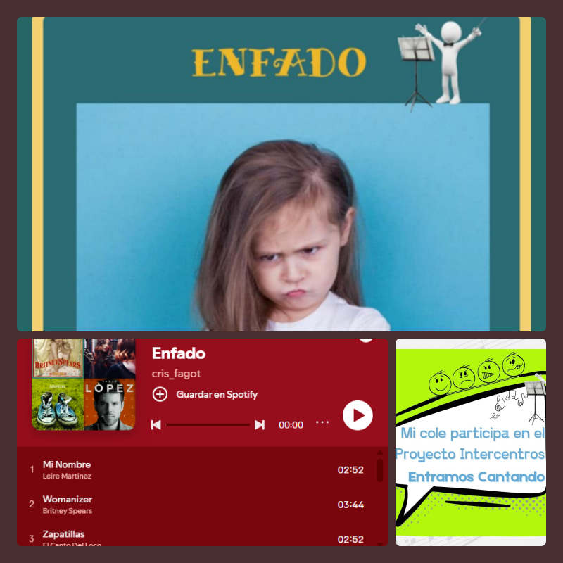 ColeNSVillar's tweet photo. Música en El Villar 🎼
Proyecto Intercentros #ENTRAMOSCANTANDO
Para el mes de marzo, la emoción propuesta es: el ENFADO.😡
https://t.co/TNO9cSg1dI
#proyectointercentros #entramoscantando #musicayemociones @Entramscantando
@CrisFagot https://t.co/CS6IipazEf
