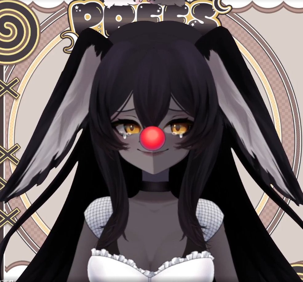 Prees 🐇🌗 Monochrome Bunny Vtuber tweet media