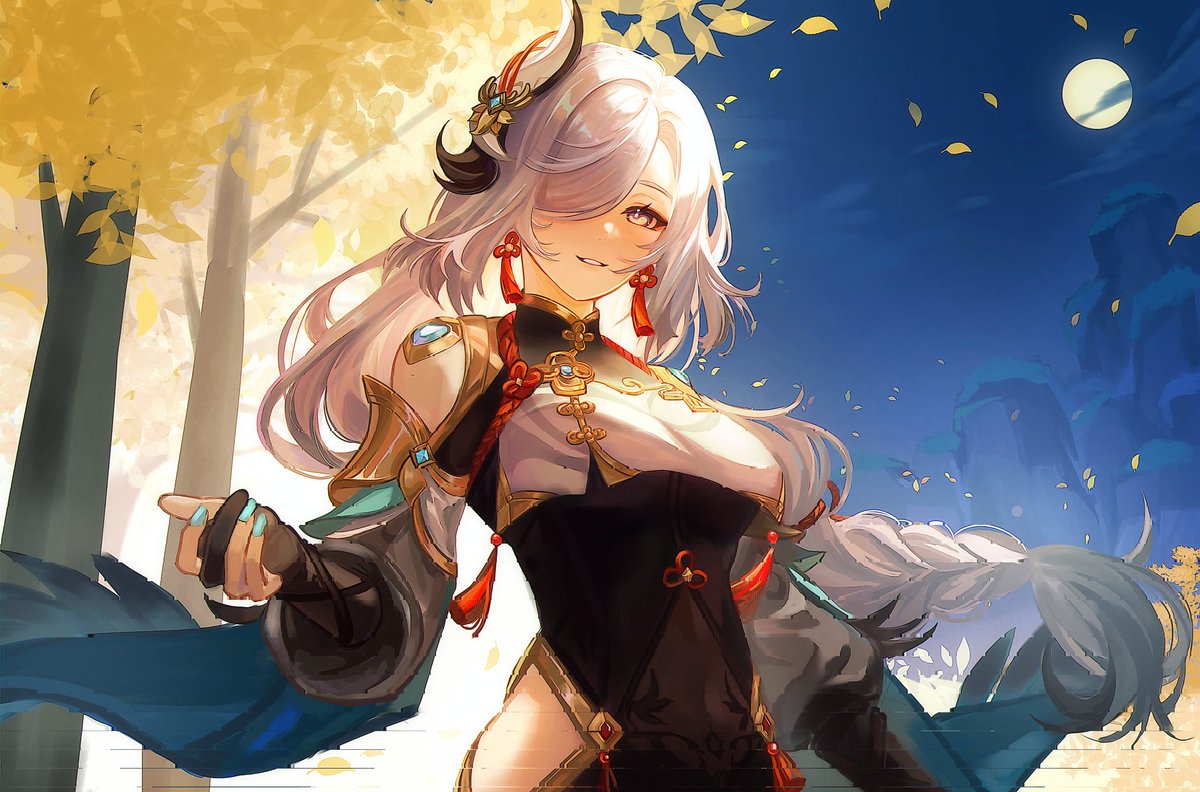 OnionUme's tweet photo. HAPPY BIRTHDAY SHENHE 🥺🩵🩵🩵 
#MyArtwork #申鶴生誕祭2026 #Shenhe #HappyBirthdayShenhe #GenshinImpact https://t.co/ucwfLHSLPA