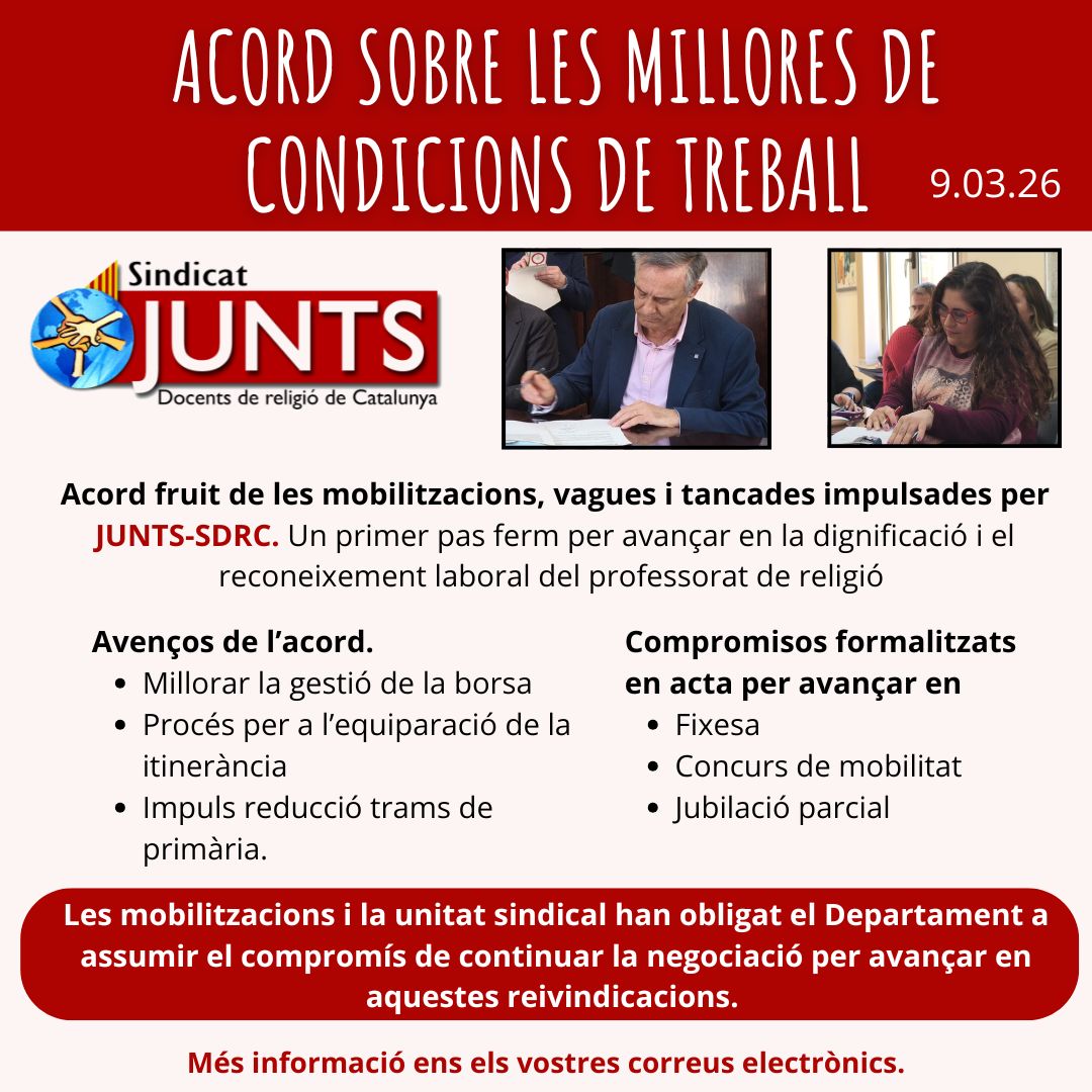 JUNTS DOCENTS DE RELIGIÓ tweet media