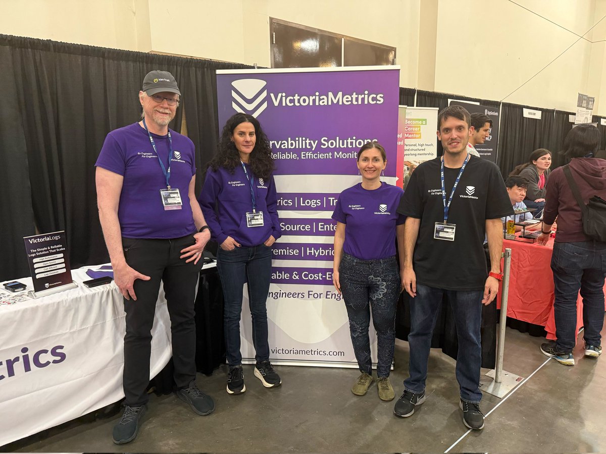 dianavtodea's tweet photo. #Scale23x was a great conference and I enjoyed meeting the community. Talking about #green #observability and @VictoriaMetrics brought up a lot of questions. Thank you and see you at #KubeCon Amsterdam in 2 weeks https://t.co/JAOnbfTg8r
