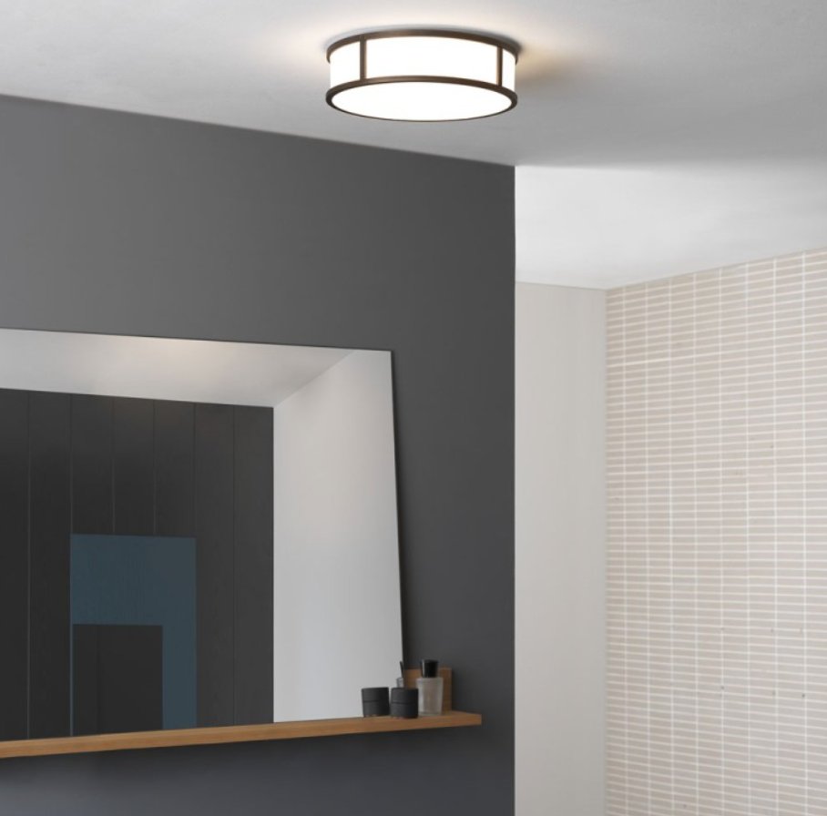 sparksdirect's tweet image. Add timeless style to your bathroom with the Astro Mashiko 300 Round Bathroom Light 1121043. A sleek bronze finish with a white glass diffuser provides soft ambient lighting.

 sparksdirect.co.uk/product/mashik…

#BathroomLighting #AstroLighting #InteriorDesign