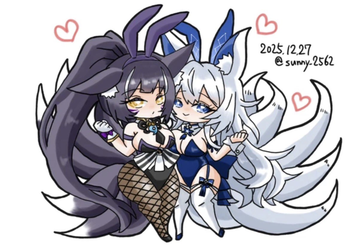 再掲武蔵信濃🐇💜💙