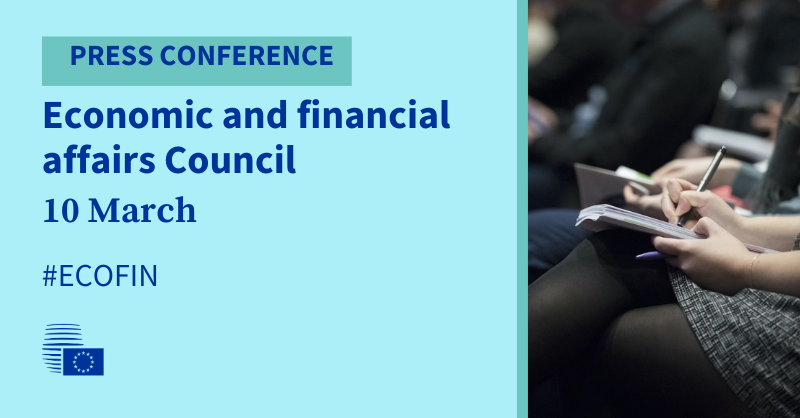 EUCouncilPress's tweet image. #ECOFIN⏰ | The press conference following today’s meeting of Economic and Financial Affairs ministers will start in around 15 minutes.

🔴 Watch the livestream here 👉 link.europa.eu/xjBV9v

#ECOFIN #SIU